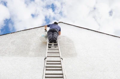 Peinture extérieure à Montségur — façades et ravalement